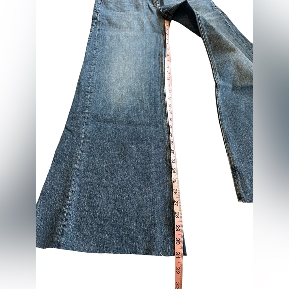 REISS CALLA MID RISE WIDE LEG JEANS - Picture 9 of 10
